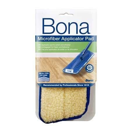 Bona Microfiber Applicator Pad | Spare Pads for Bona Mops