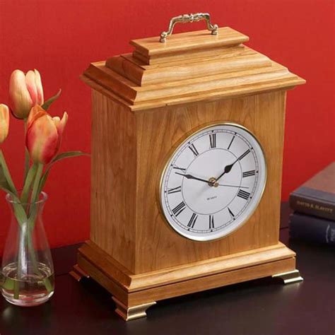 Mantel Clock Woodworking Plan WOOD Magazine