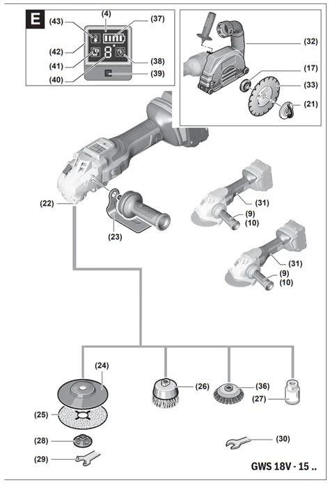 Bosch Gws V C Angle Grinder Instruction Manual