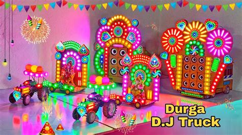 New Ganesh Puja Gauri Navratri Durga Kaali Maiya Big Dj Truck Light Dj