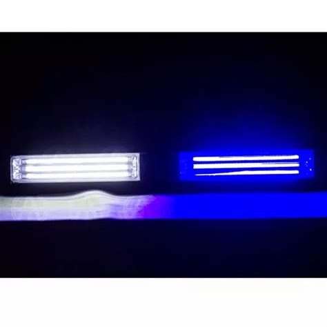 Estrobos Codigo Led Cob W Patrulla Moto Blanco Azul Meses Sin Inter S