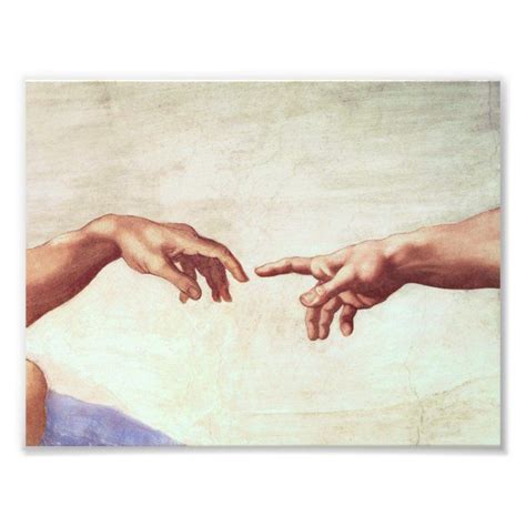 Michelangelo Hands Photo Print | Zazzle | Michelangelo, Greek paintings ...