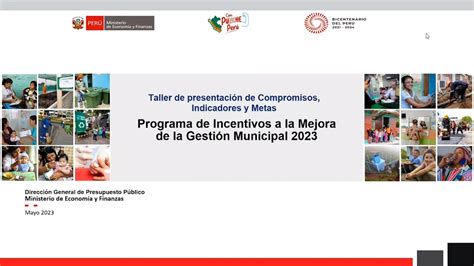 Programa De Incentivos A La Mejora De La Gesti N Municipal Pi