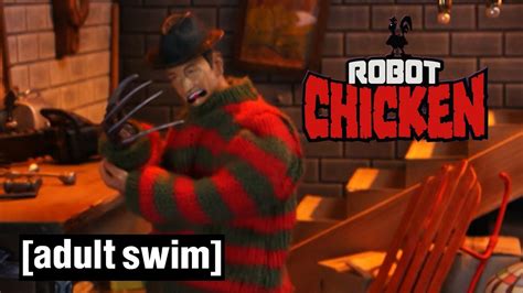 Robot Chicken Freddy Krueger S Origin Story Adult Swim Uk Youtube