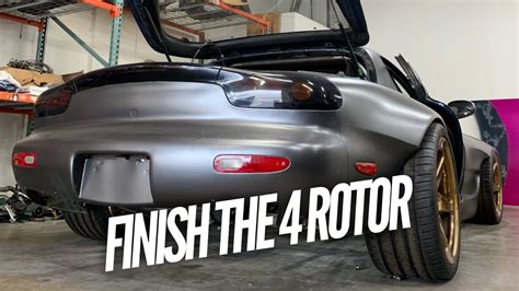 Are You Going To Finish The 4 Rotor Rx 7 What’s Being Done To It Youtube