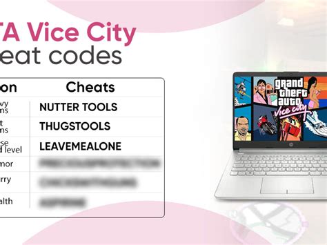 Grand Theft Auto Vice City Cheats