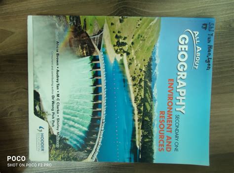 Secondary 1 Geography Textbook Workbook Assessment Book Hobbies