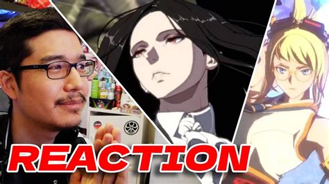 Sean Reacts To Testament In Gg Strive Dnf Duel Release Date And More