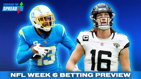 Nfl Week 6 Betting Preview Covering The Spread October 12 Youtube