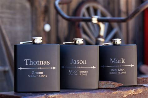 Groomsmen Gift Flask Personalized Flask Groomsmen Gifts - Etsy | Wedding gifts for groomsmen ...