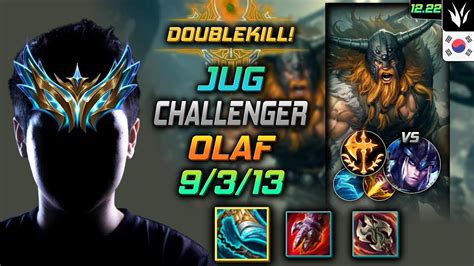 Challenger Jungle Olaf Build Stridebreaker Conqueror Olaf Jungle Vs