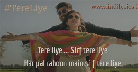 Tere Liye Har Pal Rahoon Tere Liye | Full Audio song Lyrics with ...