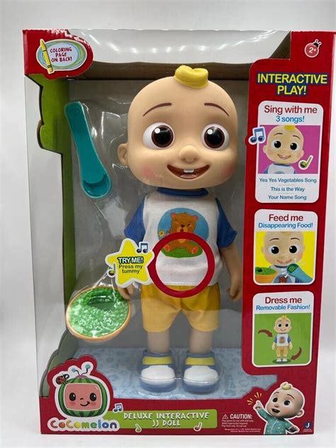 Cocomelon Deluxe Interactive Play Jj Doll W Ubuy India