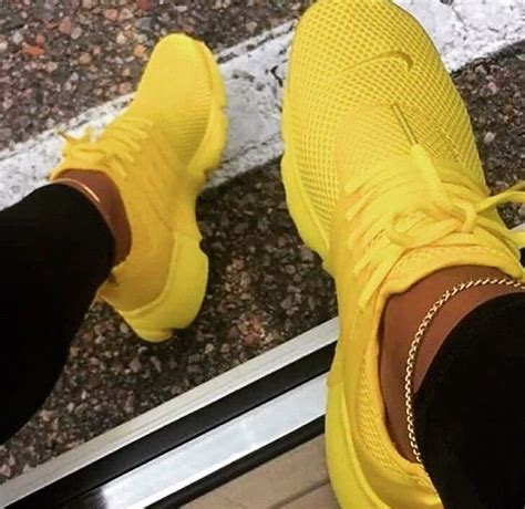 T Nis N Ke Air Presto Lv Masculino Feminino Amarelo T Nis Feminino