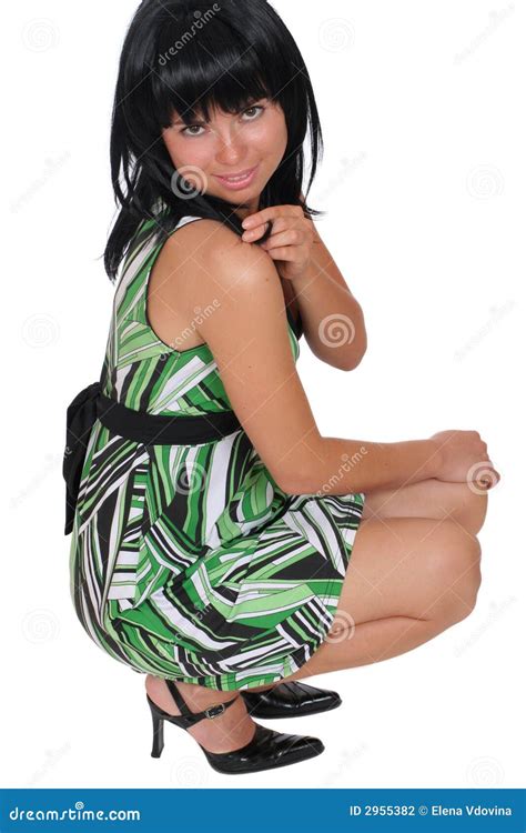 Flirty Brunette Stock Photo Image Of Hair Background 2955382