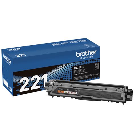 Brother Genuine Standard Yield Toner Cartridge TN221BK Replacement