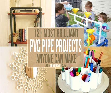 12 Pvc Pipe Projects Anyone Can Make Ann Inspired