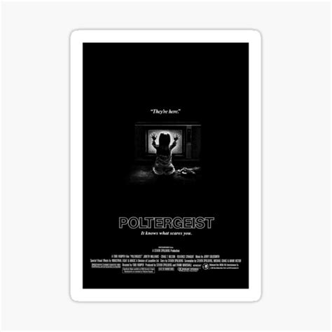 "Poltergeist (1982)" Sticker by postersrestored | Redbubble