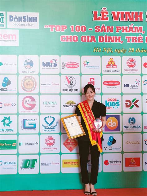 Natures Way Việt Nam vinh dự nhận giải thưởng Top 100 sản phẩm