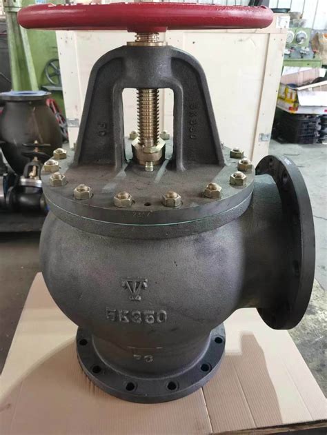 JIS F7354 Cast Iron 5K350 Angle Sdnr Valve JIS Standard Valve And