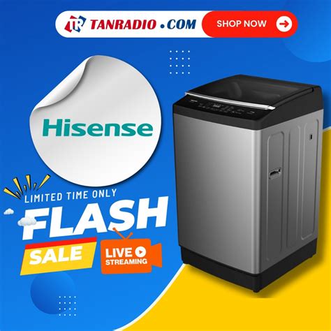 JIMAT LA RM200Hisense Fully Auto Top Load Washing Machine 10 5kg