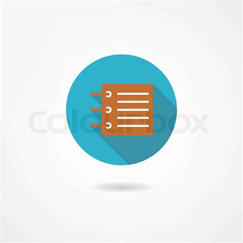Notebook Icon Colourbox