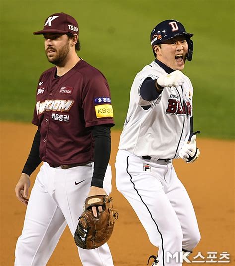 ‘업셋 없었다 두산 키움 대파 ‘준po행…lg와 잠실 맞대결 성사 [wc2] Mk스포츠