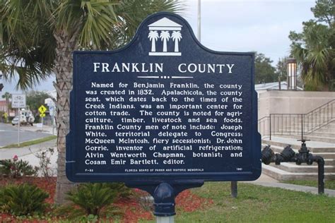 Franklin County Historical Marker