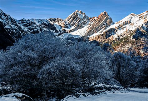 Valle De Pineta Parque Nacional De Ordesa Pirineos De Huesca