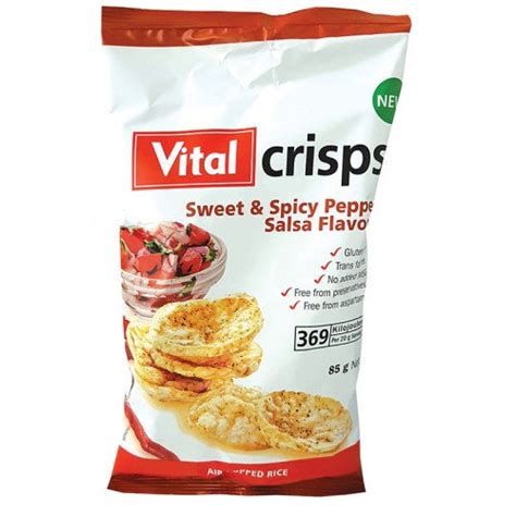 Vital Crisps Sweet And Spicy Pepper Salsa 85g I Omninela Medical — Za