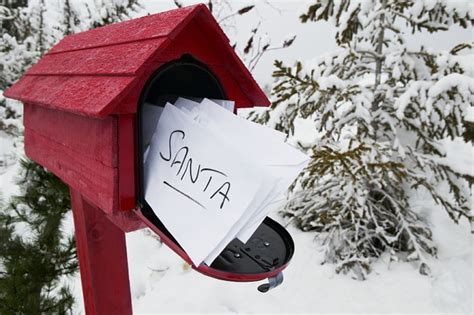 Touching Letter For Santa Cold Season Winter Merry Christmas