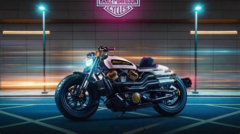 Harley Davidson Sportster S Wallpaper K Neon Background