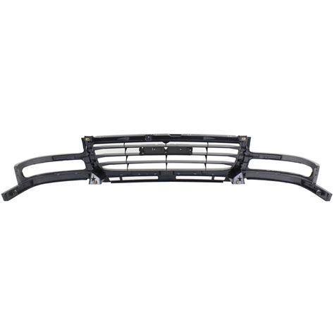 Grille For 2003 2007 Gmc Sierra 2500 Hd Sierra 3500 Gray Shell W Black Insert Car Parts Shop