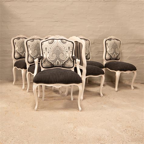 French Style Dining Chairs Kings And Queens Antiques