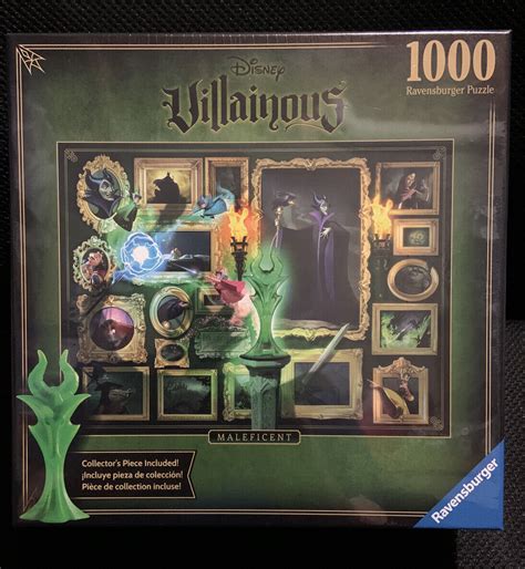 Disney Villainous Maleficent 1000 Pcs Puzzle Ravensburger 27 X 20” Ebay