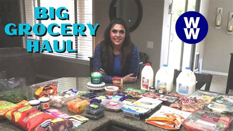 Big Ww Grocery Haul For Fat Loss Walmart Sprouts New Food Finds