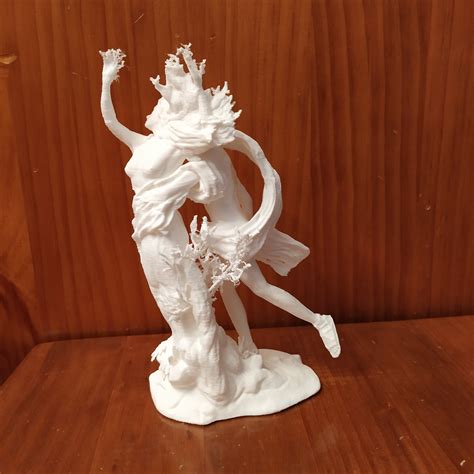 3D Printable Apollo and Daphne at the Galleria Borghese, Rome by Scan