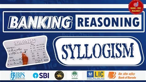 Banking Exam Reasoning Syllogism Formula Method Banking Sbi