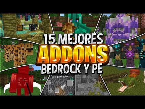 Top 15 MEJORES ADDONS SURVIVAL Para MINECRAFT 1 20 1 20 41 BEDROCK Y