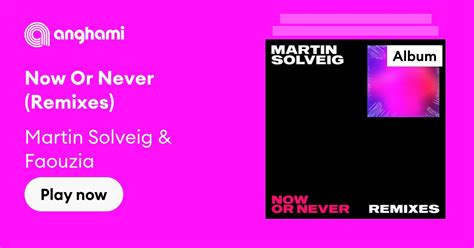 Now Or Never Remixes By Martin Solveig And Faouzia Play On Anghami