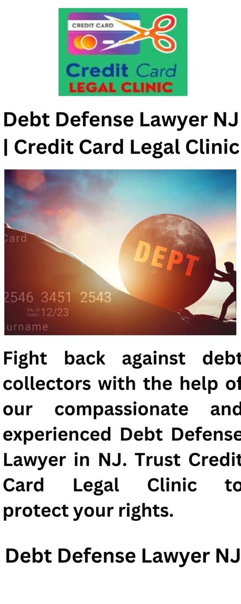 Ppt Debt Defense Lawyer Nj Credit Card Legal Clinic Powerpoint