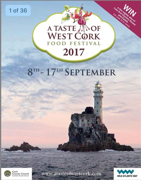 Flavourie A Taste Of West Cork Food Festival 2017 Programme Launch