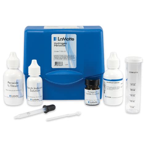 Hydrogen Peroxide Test Kit 7150 01