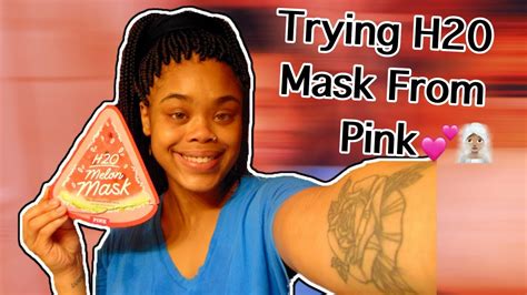 Victorias Secretpink Face Mask Review Youtube