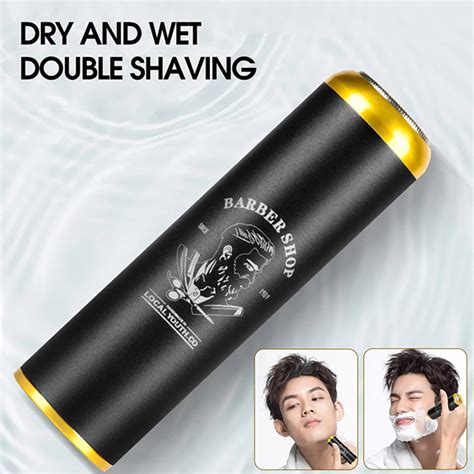 Mini Men Electric Shaver Kemei Wet And Dry Usb Rechargeable Portable