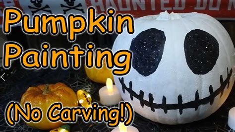 Pumpkin Painting Decorating Halloween YouTube