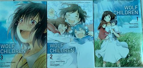 Wolf Children Manga [Full Series], Hobbies & Toys, Books & Magazines ...