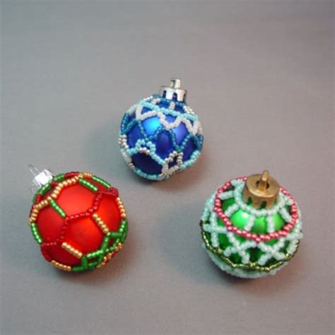 Beaded Christmas Ornament Patterns Etsy