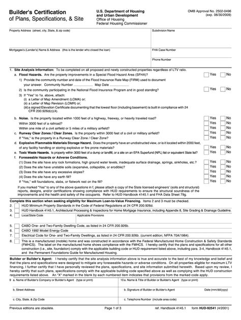 Fha Builder Docs Fill And Sign Printable Template Online