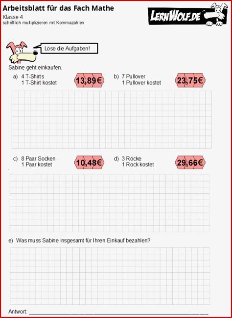 Mathe Arbeitsblätter Klasse 5 Teiler Und Vielfache 1 Stile Sie Jetzt